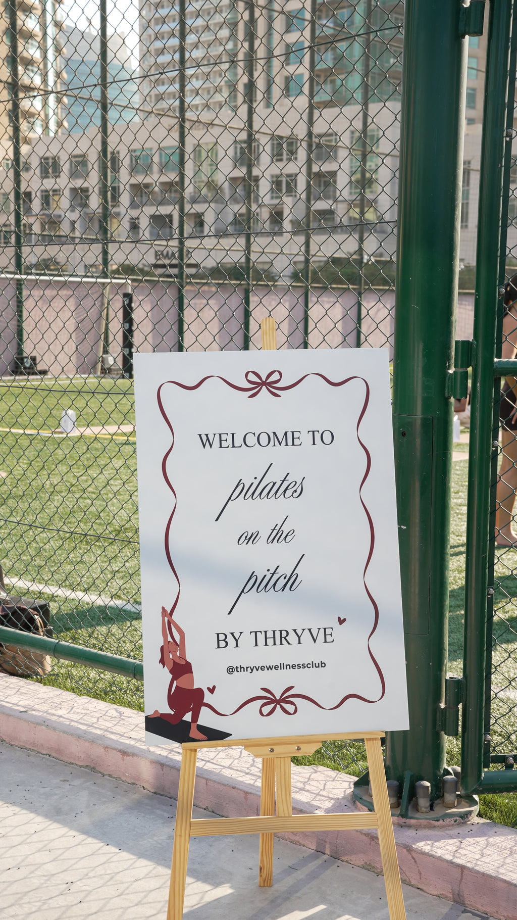 Pilates On The Pitch - December 7th 2025